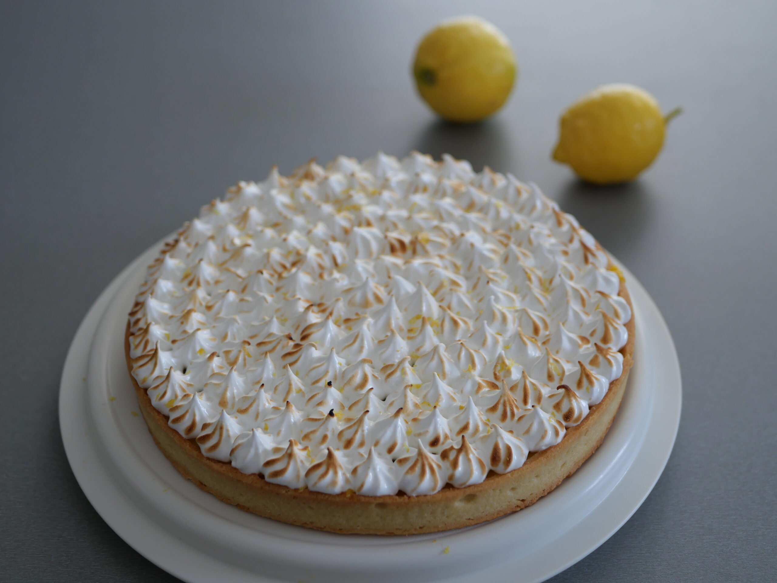 tarte au citron meringuée 