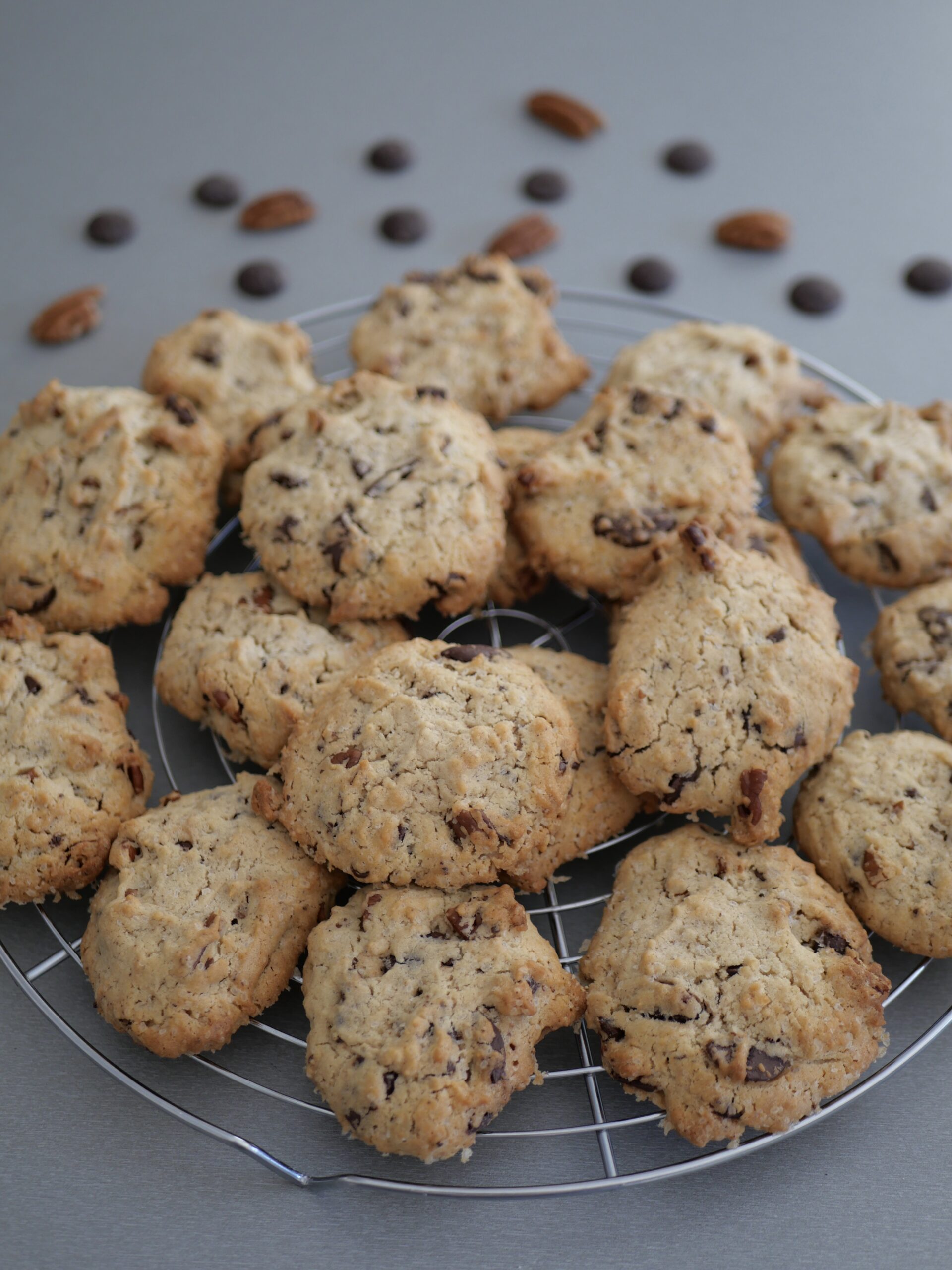 cookies chocolat noix de pécan