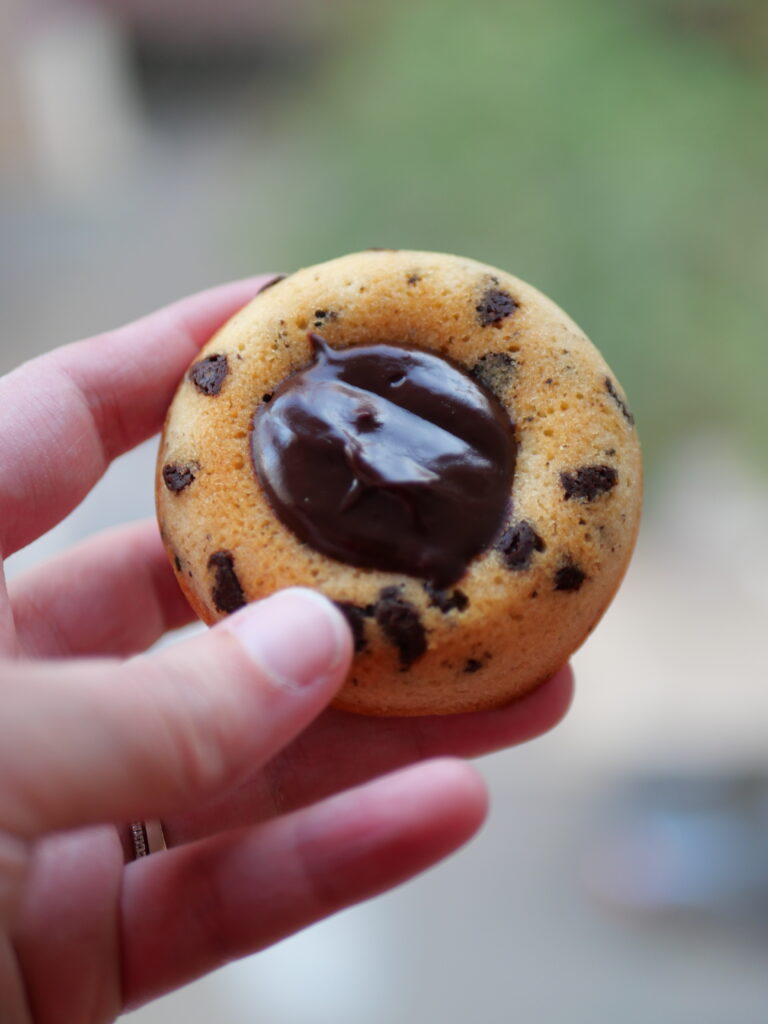 financiers aux pépites de chocolat