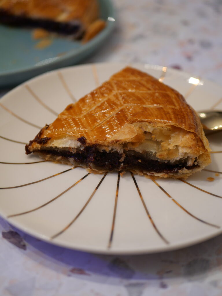 part de galette des rois au chocolat