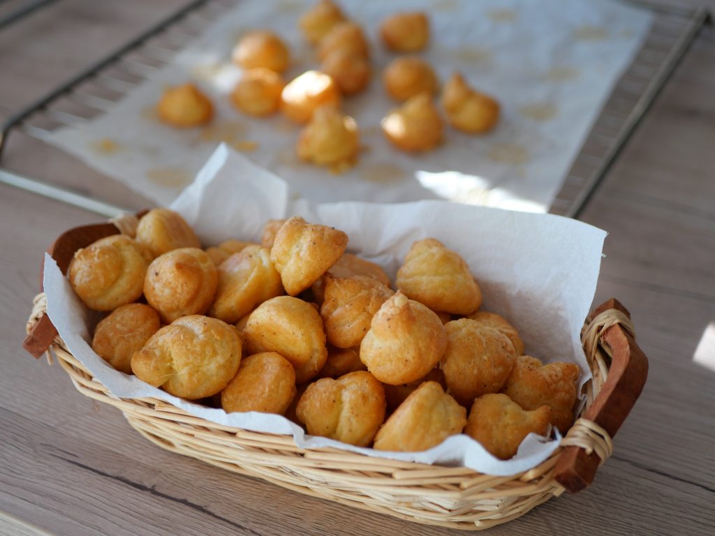 Gougères au comté