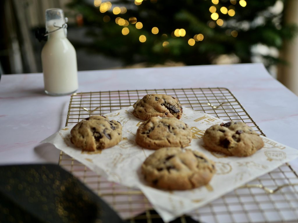 cookies pécan chocolat