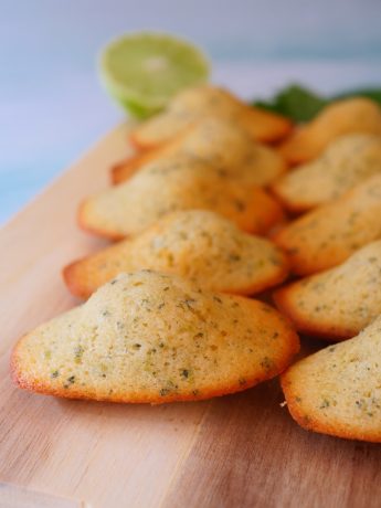 madeleines menthe citron