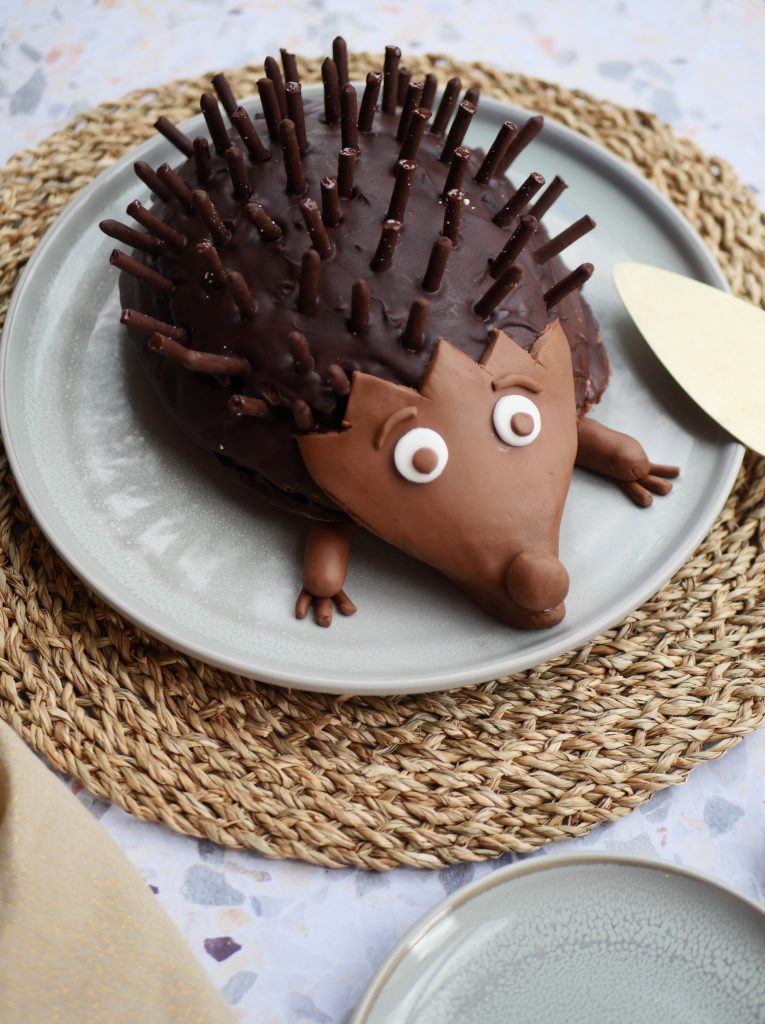 gateau hérisson au chocolat