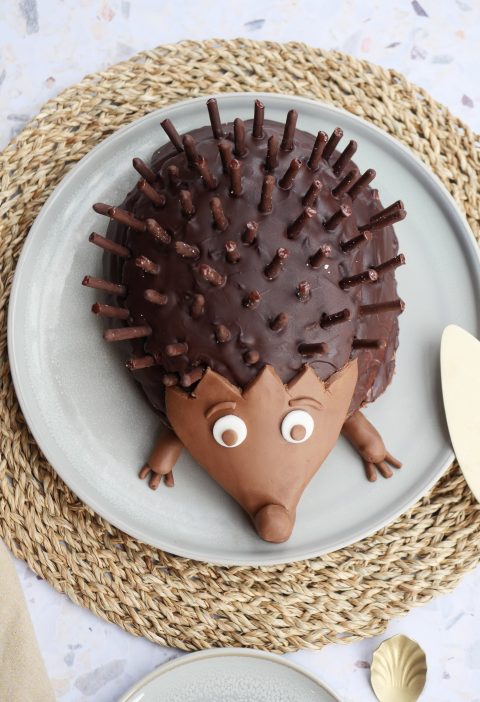gateau hérisson au chocolat