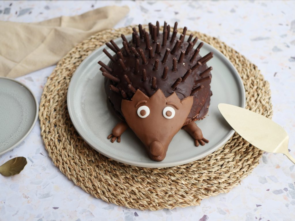 gateau hérisson au chocolat