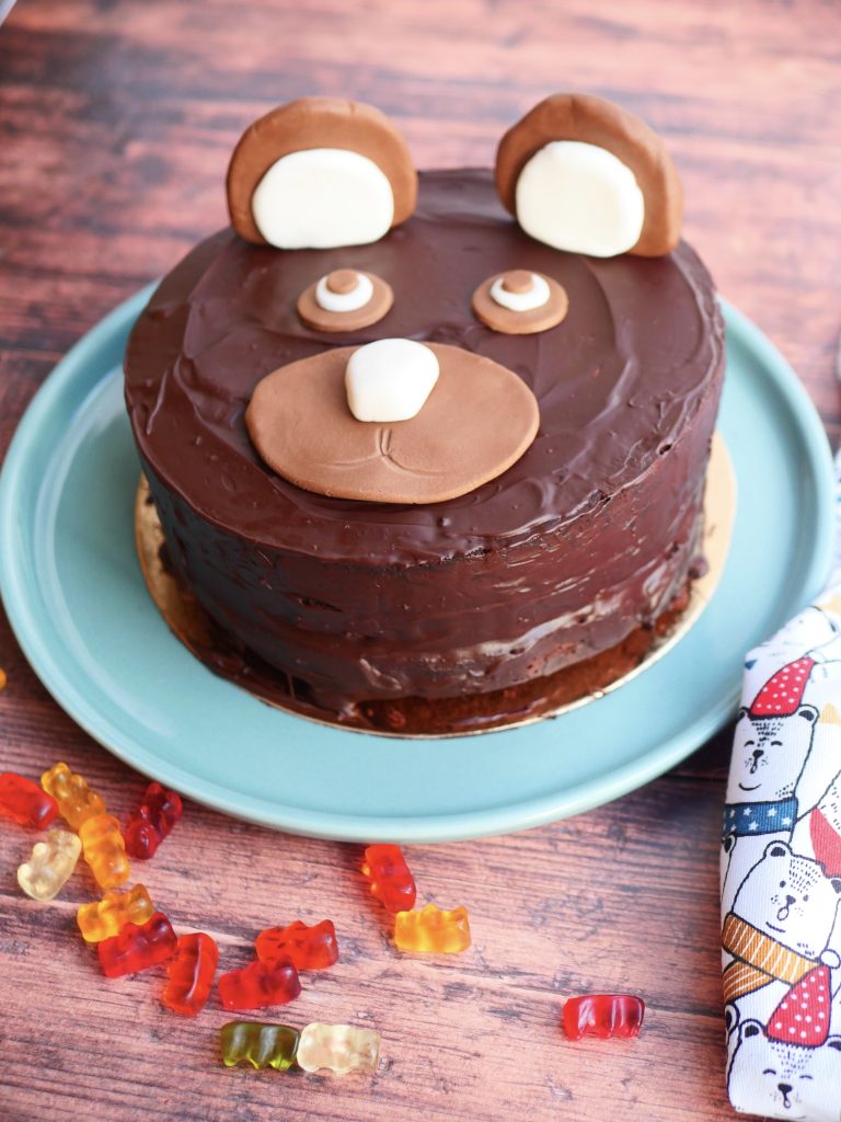 gâteau nounours au chocolat