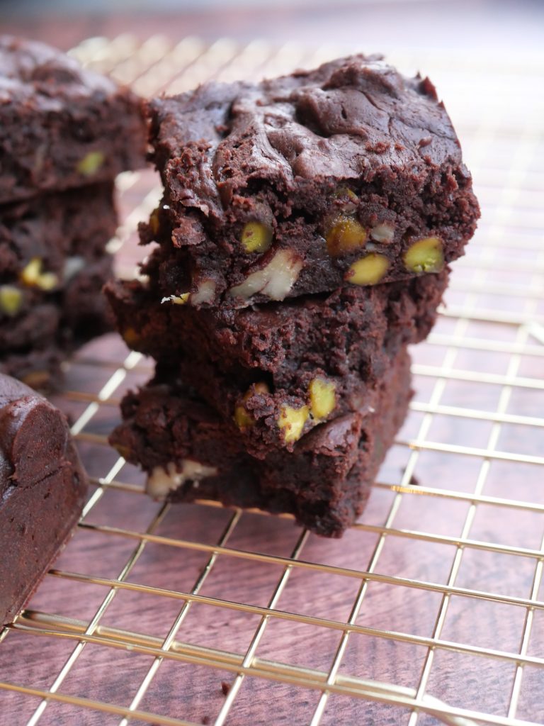 brownie noix de pécans caramélisées