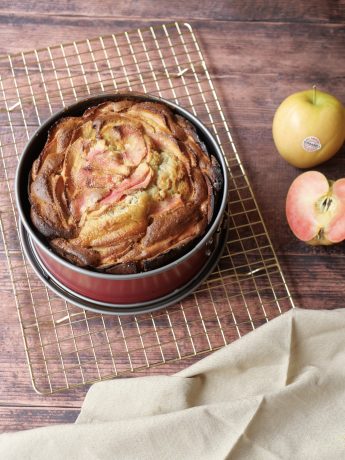 gateau pommes épicées mascarpone