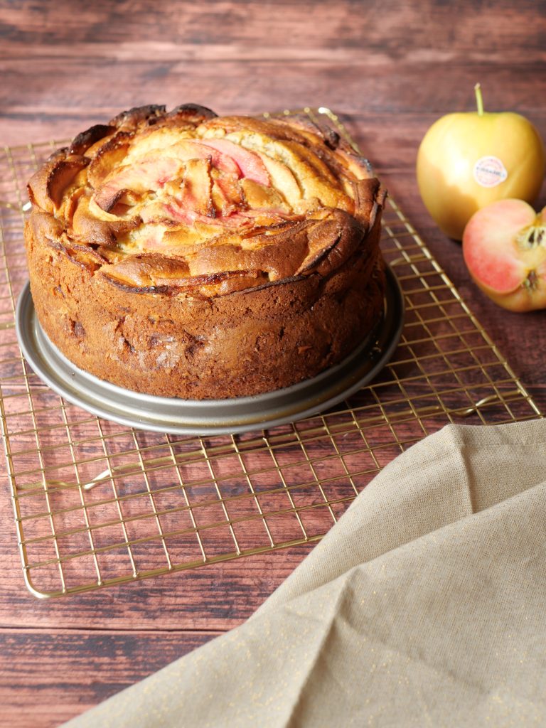 gateau pommes épicées mascarpone