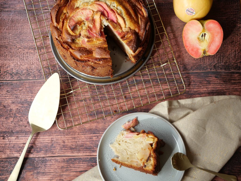 gateau pommes épicées mascarpone