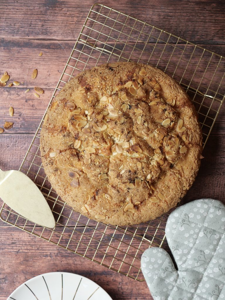 tarte au sucre et amandes Tupperware