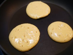 cuisson pancakes