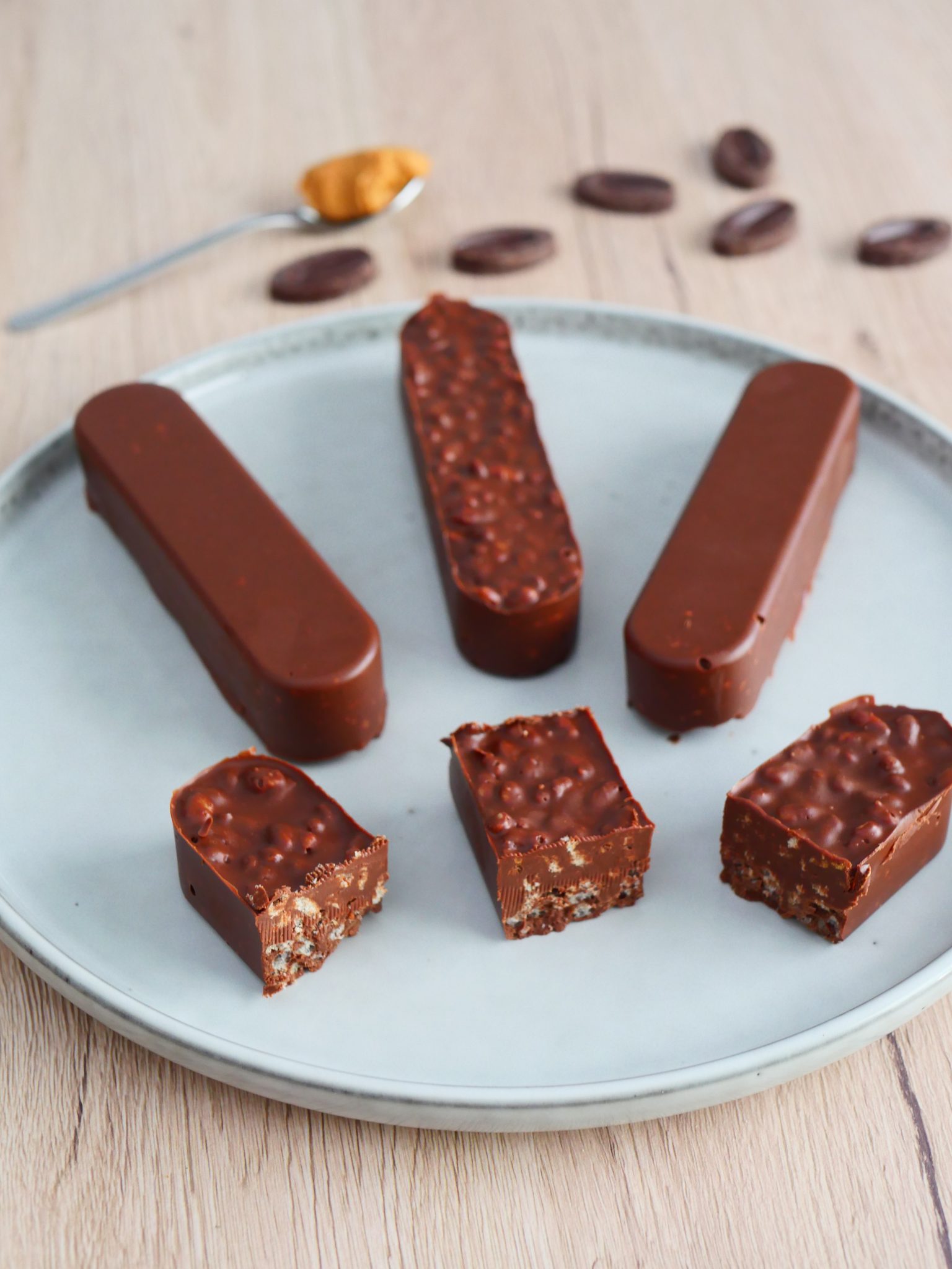 Barre Croustillante Chocolat Beurre De Cacahu tes Dans La Cuisine D Ana s Barre Croustillante Chocolat Beurre De Cacahu tes Dans La Cuisine D Ana s