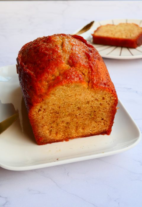 cake citron vert vanille - dans la cuisine d'anaïs