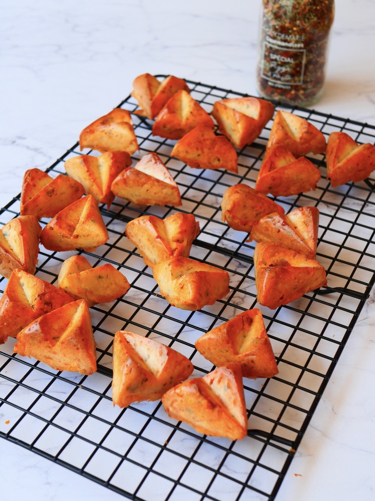 Bouchées chorizo comté - Dans la cuisine d'anais